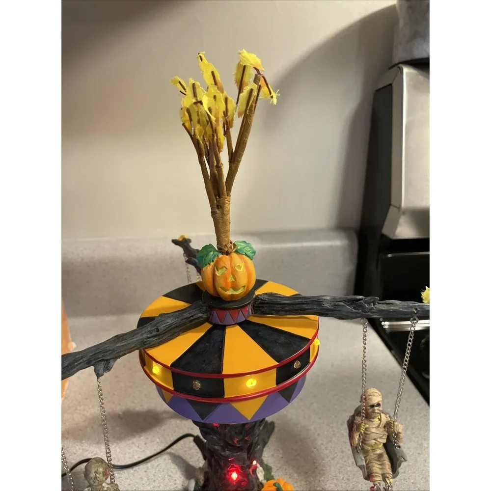 Department 56 Halloween Swinging Ghoulies Village Accessory Retired